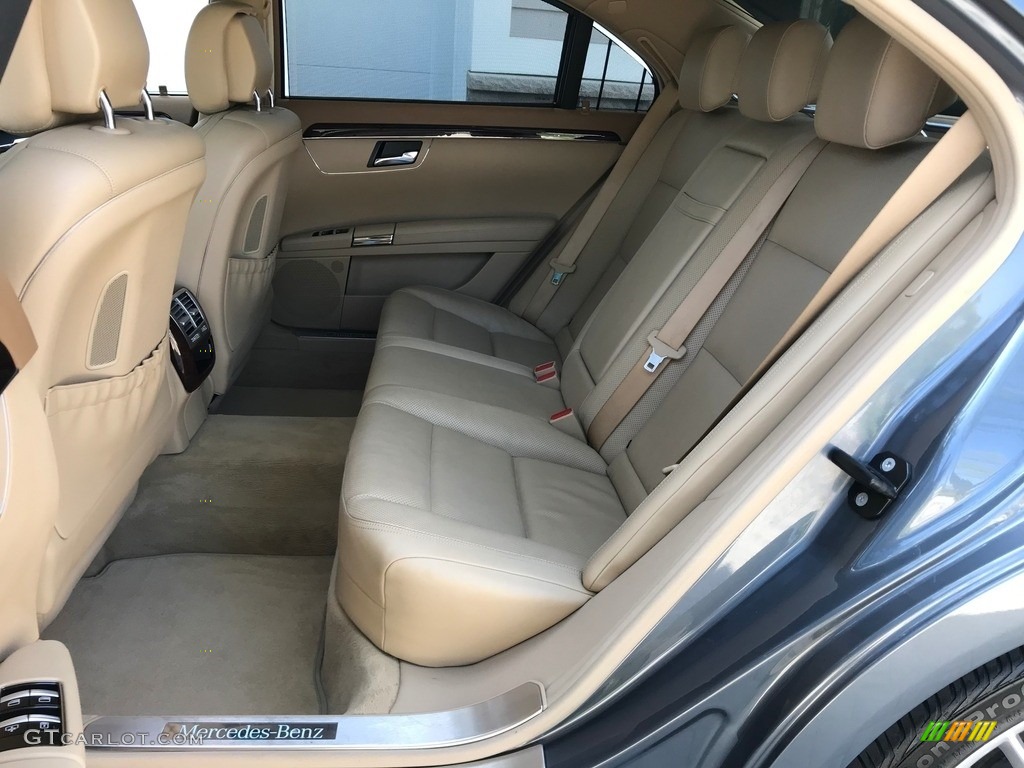 2010 S 550 4Matic Sedan - Flint Grey Metallic / Cashmere/Savanna photo #13