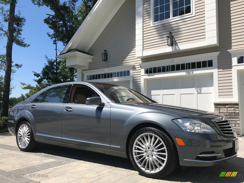 2010 S 550 4Matic Sedan - Flint Grey Metallic / Cashmere/Savanna photo #16