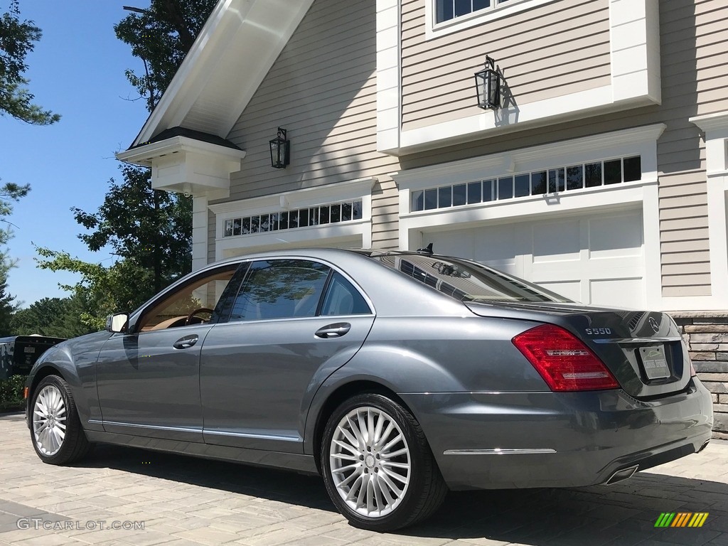 2010 S 550 4Matic Sedan - Flint Grey Metallic / Cashmere/Savanna photo #17