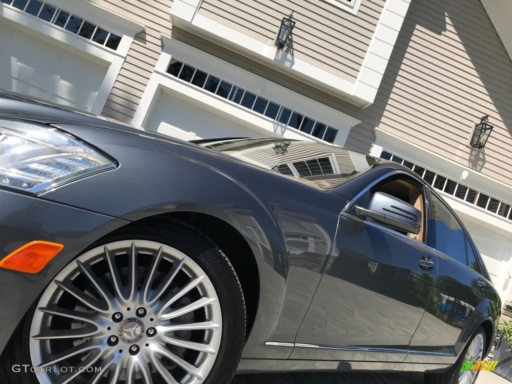 2010 S 550 4Matic Sedan - Flint Grey Metallic / Cashmere/Savanna photo #19
