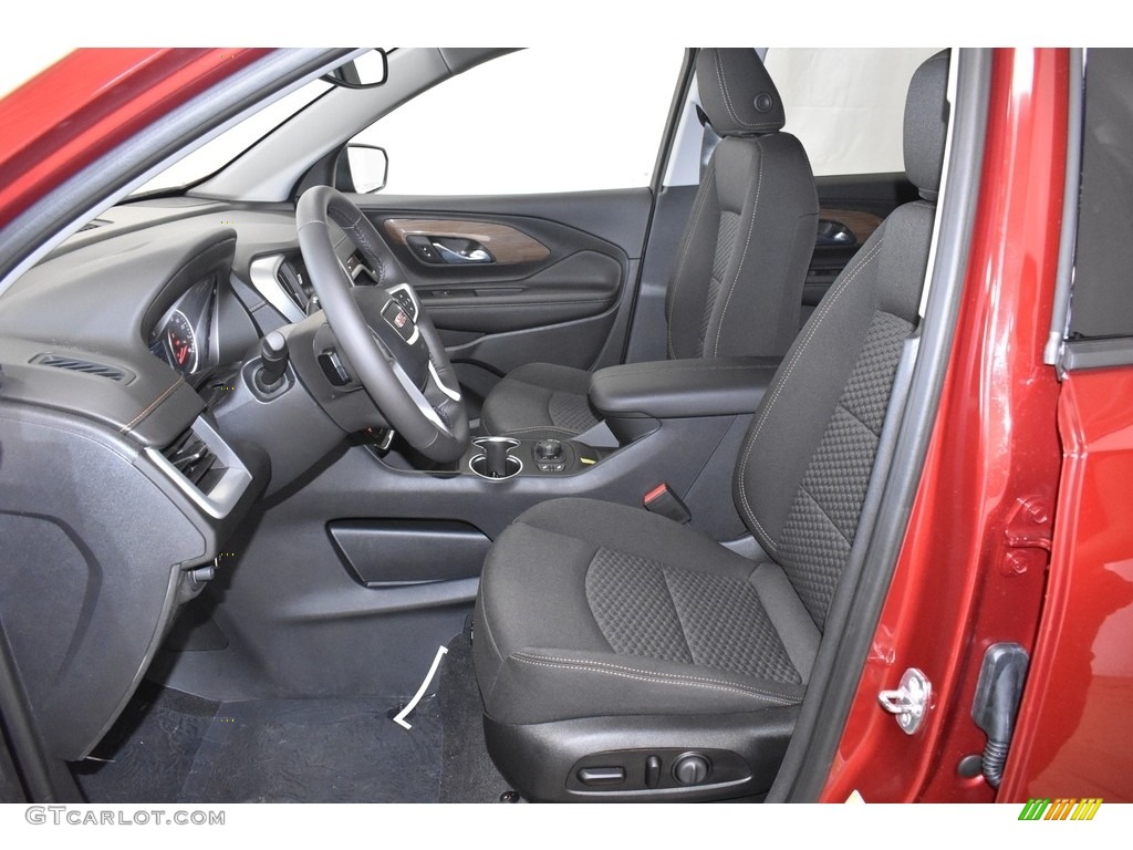Jet Black Interior 2020 GMC Terrain SLE AWD Photo #134360757