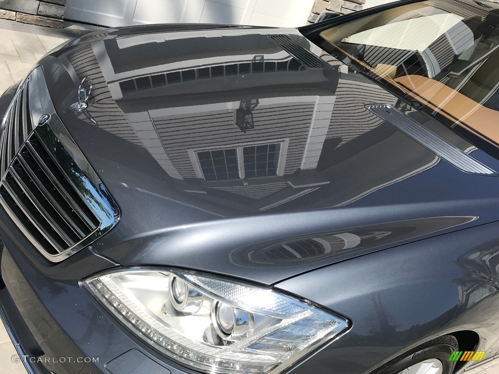 2010 S 550 4Matic Sedan - Flint Grey Metallic / Cashmere/Savanna photo #35
