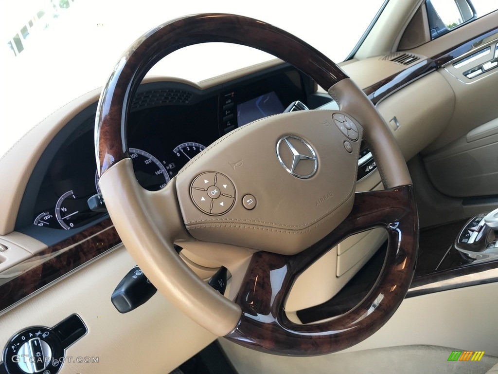 2010 S 550 4Matic Sedan - Flint Grey Metallic / Cashmere/Savanna photo #45