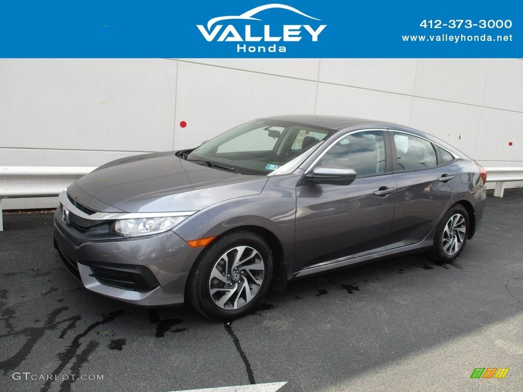 Modern Steel Metallic Honda Civic
