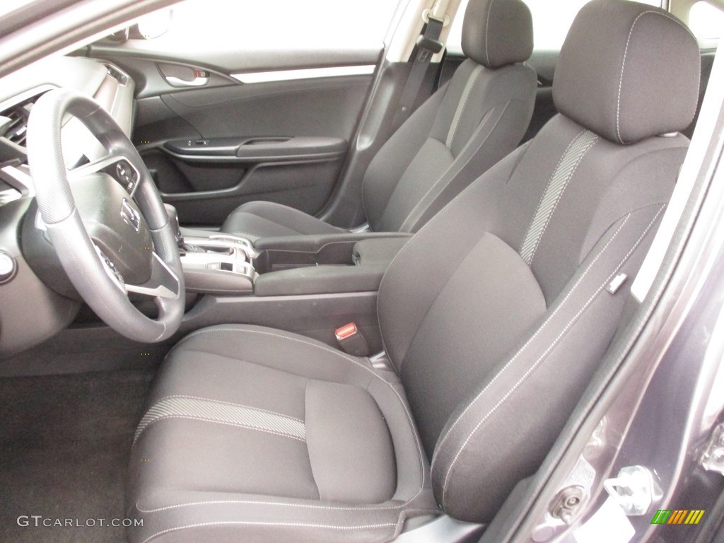 2016 Civic EX Sedan - Modern Steel Metallic / Black photo #11