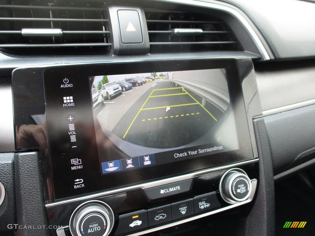 2016 Civic EX Sedan - Modern Steel Metallic / Black photo #15