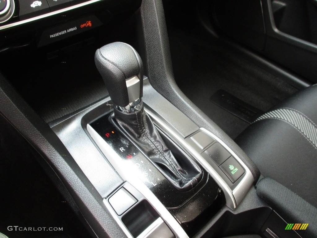 2016 Civic EX Sedan - Modern Steel Metallic / Black photo #16