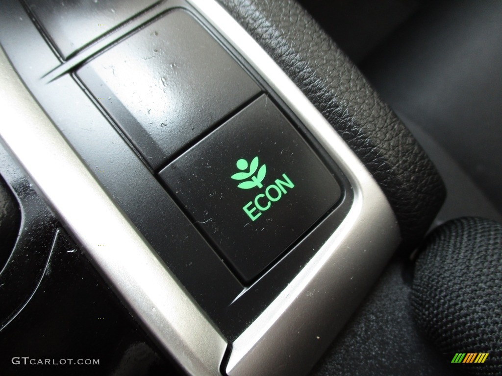 2016 Civic EX Sedan - Modern Steel Metallic / Black photo #17