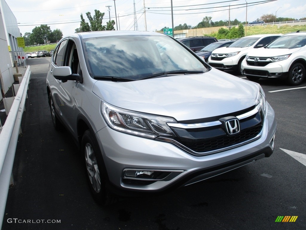 2016 CR-V EX AWD - Alabaster Silver Metallic / Black photo #7