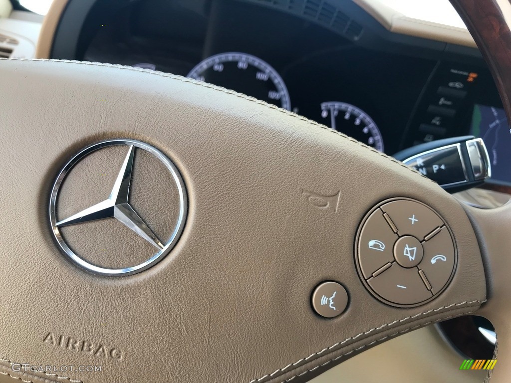2010 S 550 4Matic Sedan - Flint Grey Metallic / Cashmere/Savanna photo #95