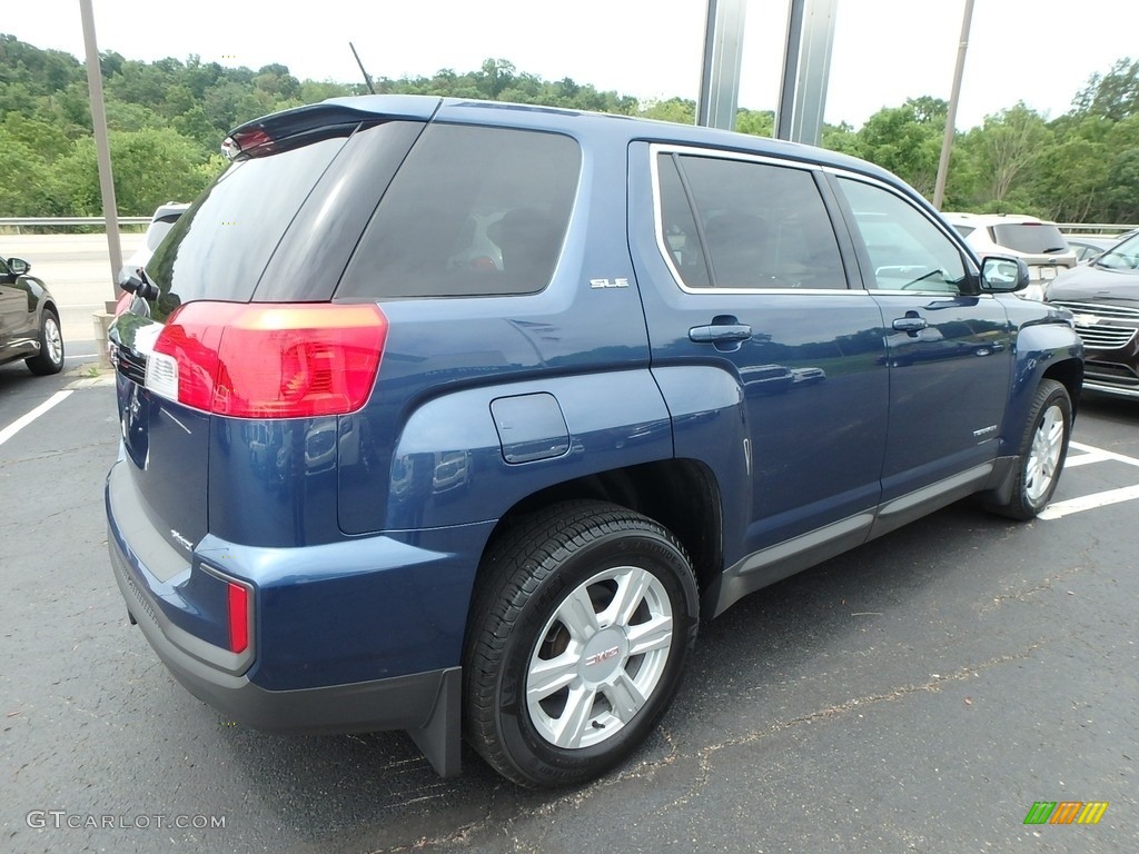 2016 Terrain SLE AWD - Slate Blue Metallic / Jet Black photo #9