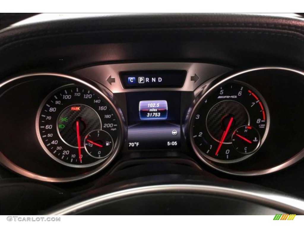 2017 Mercedes-Benz SL 63 AMG Roadster Gauges Photo #134363553