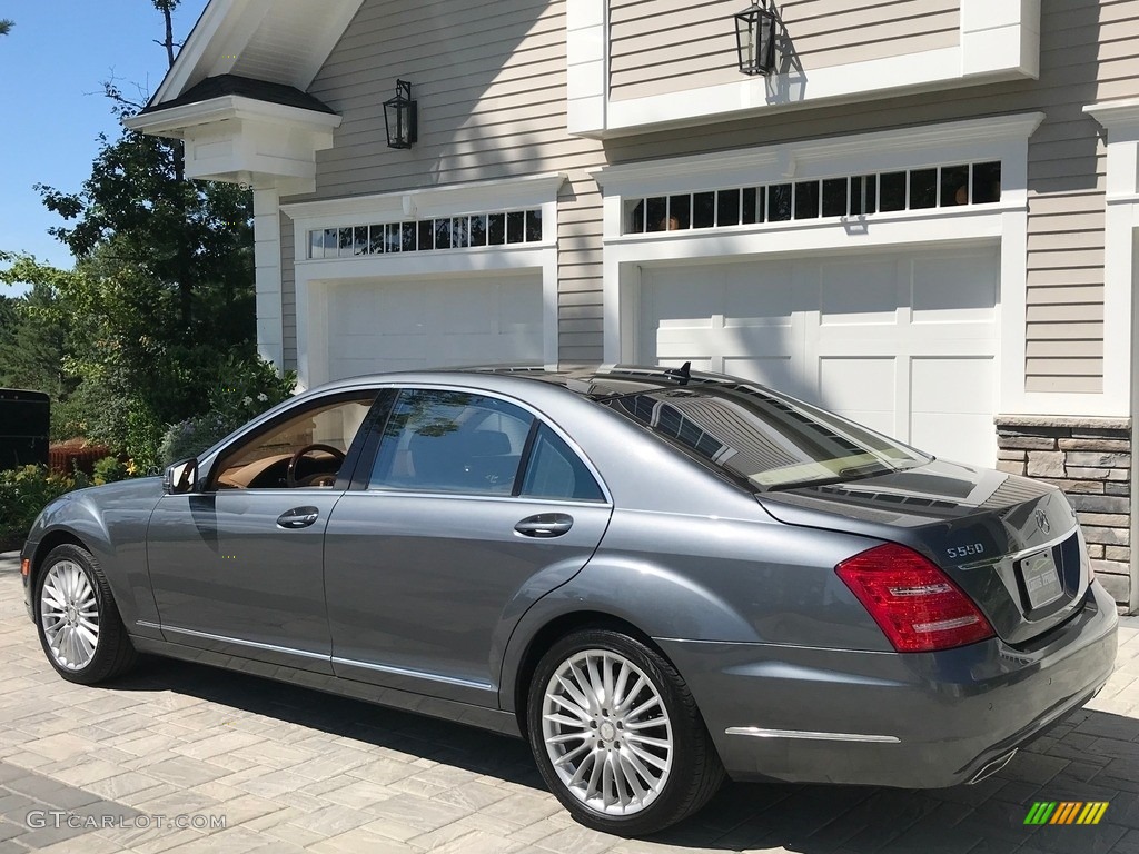 2010 S 550 4Matic Sedan - Flint Grey Metallic / Cashmere/Savanna photo #140