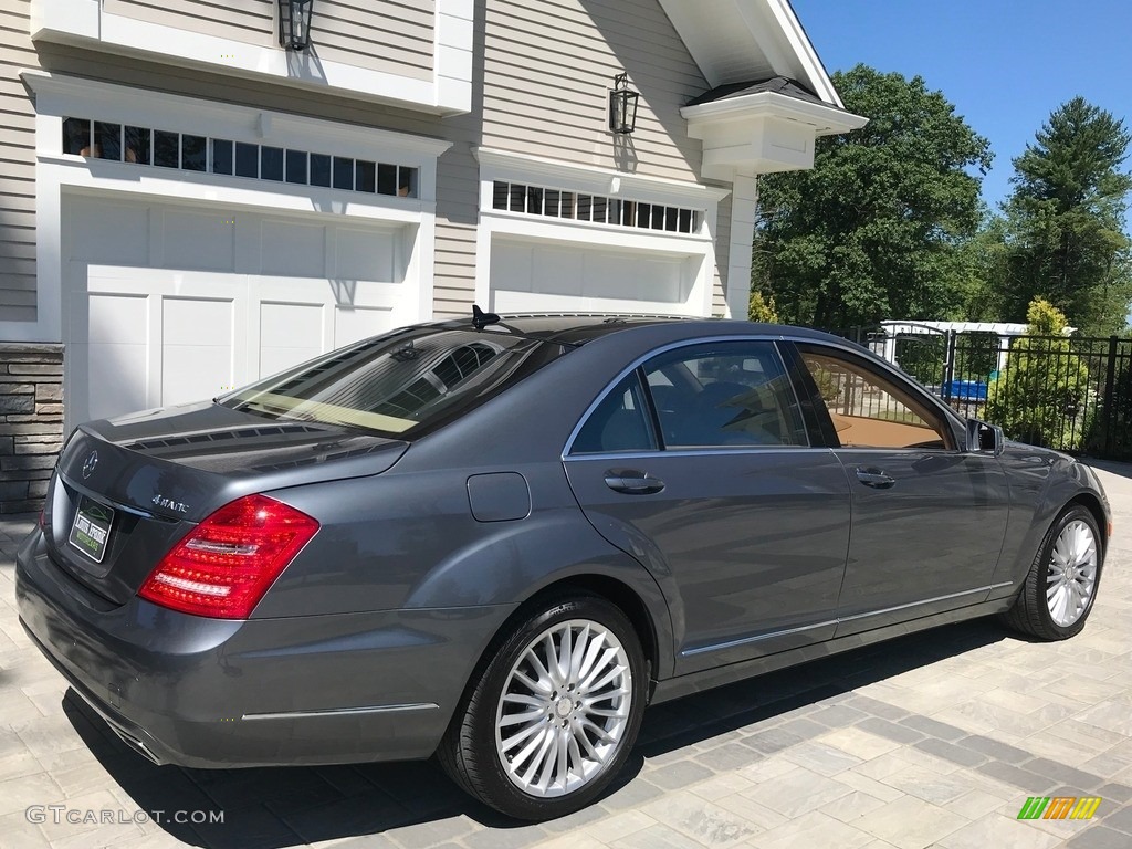 2010 S 550 4Matic Sedan - Flint Grey Metallic / Cashmere/Savanna photo #141