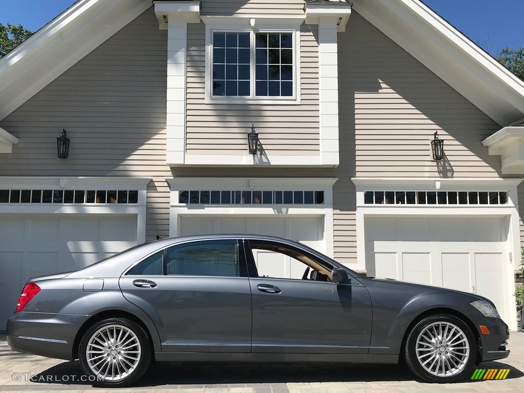 2010 S 550 4Matic Sedan - Flint Grey Metallic / Cashmere/Savanna photo #143