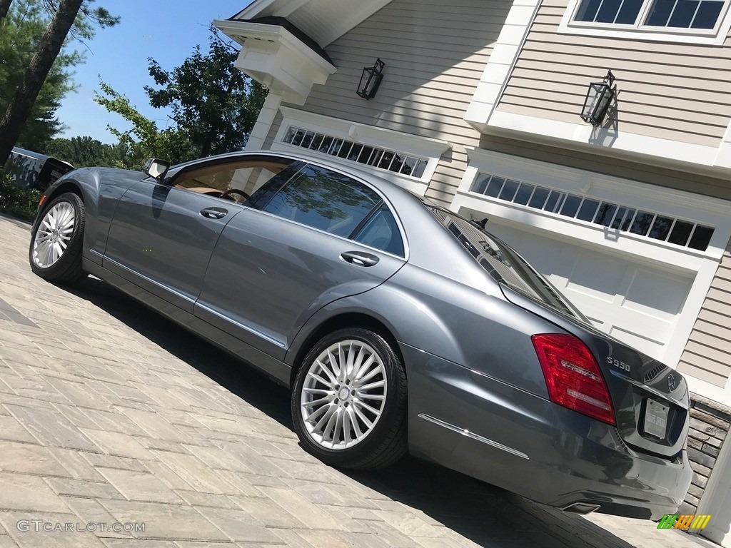 2010 S 550 4Matic Sedan - Flint Grey Metallic / Cashmere/Savanna photo #146