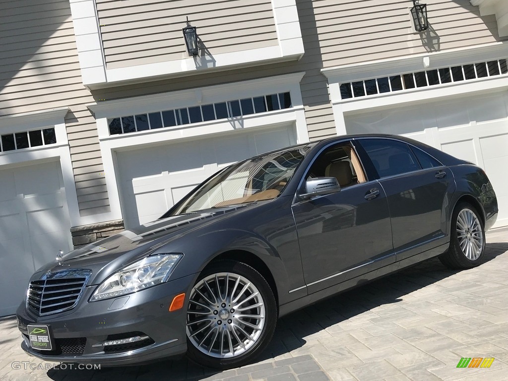 2010 S 550 4Matic Sedan - Flint Grey Metallic / Cashmere/Savanna photo #154