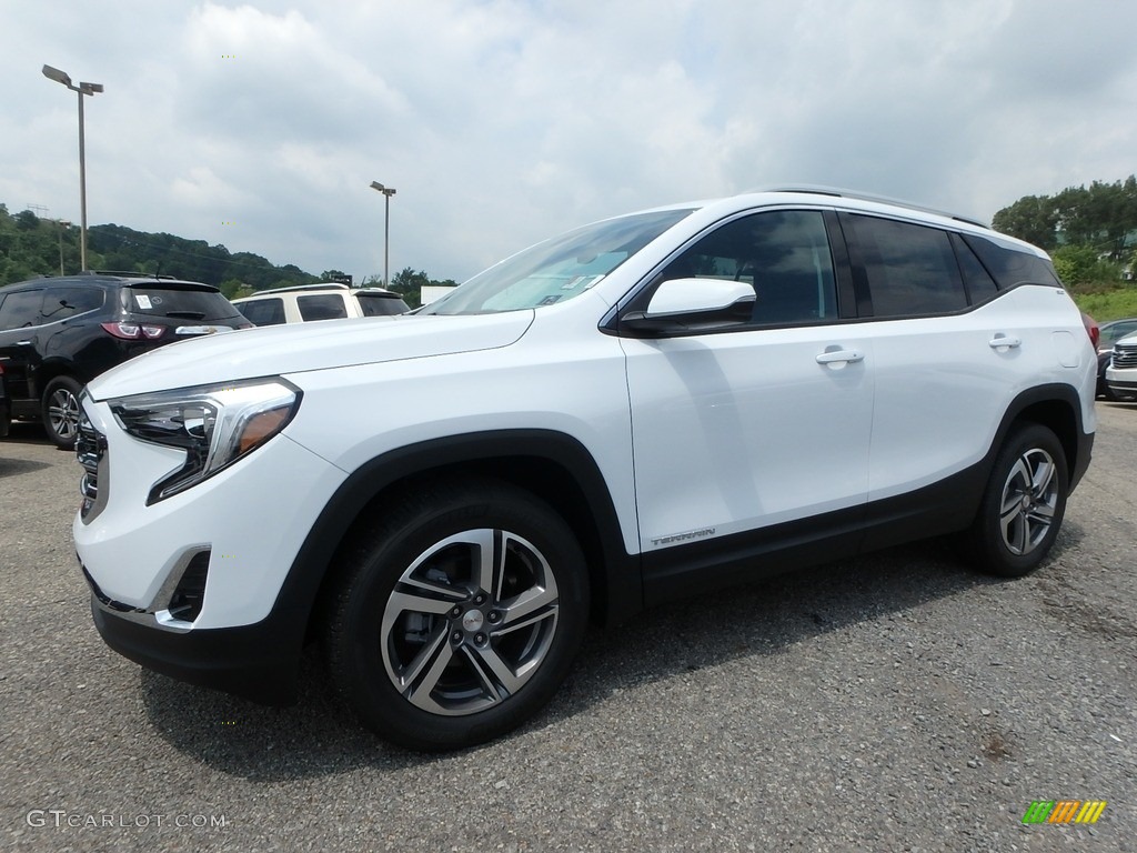 Summit White 2020 GMC Terrain SLT AWD Exterior Photo #134364582