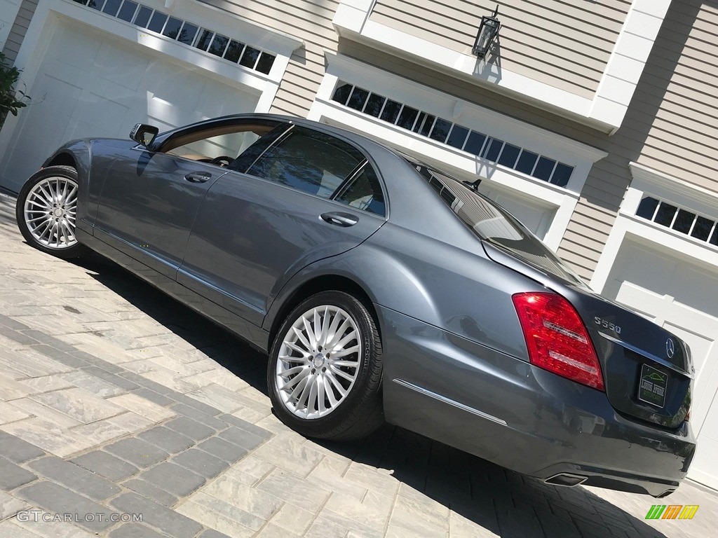 2010 S 550 4Matic Sedan - Flint Grey Metallic / Cashmere/Savanna photo #156