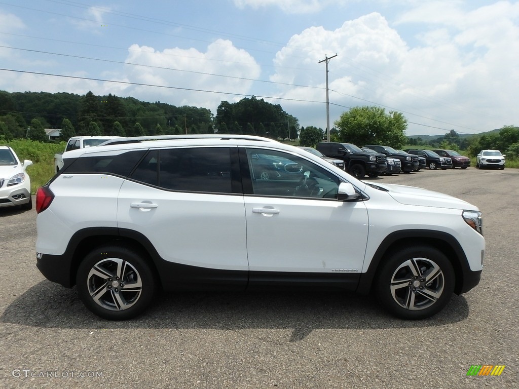 Summit White 2020 GMC Terrain SLT AWD Exterior Photo #134364666