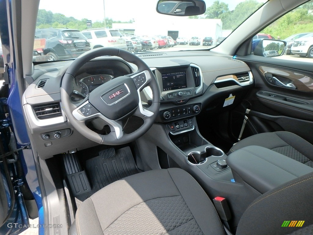 Jet Black Interior 2020 GMC Terrain SLE AWD Photo #134365545