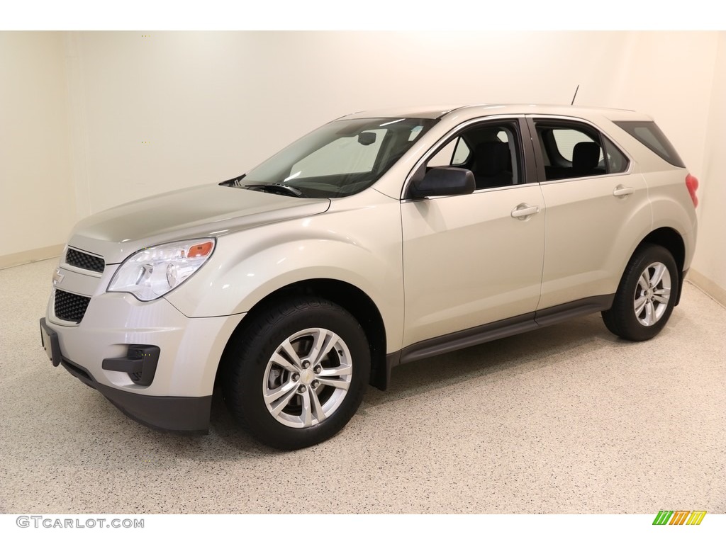 2015 Equinox LS - Champagne Silver Metallic / Jet Black photo #3