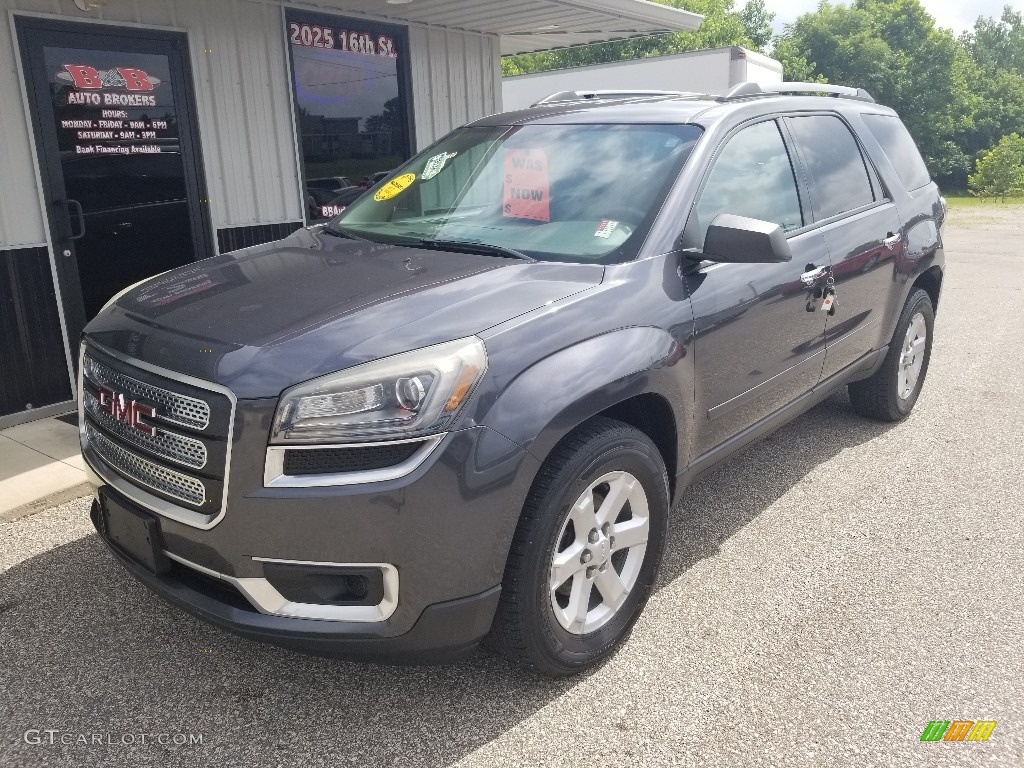 2013 Acadia SLE - Cyber Gray Metallic / Light Titanium photo #28