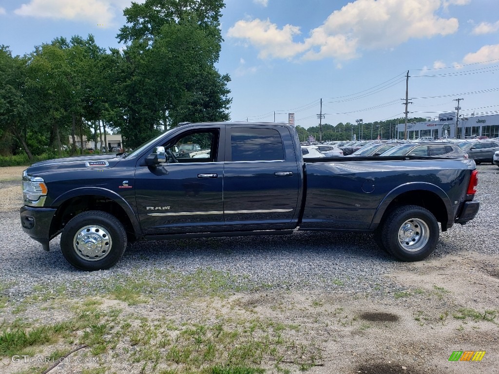2019 3500 Limited Crew Cab 4x4 - Maximum Steel Metallic / Black photo #3