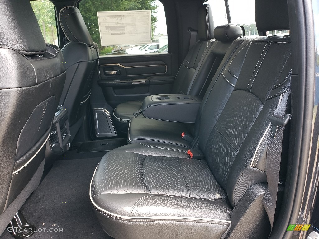 2019 Ram 3500 Limited Crew Cab 4x4 Rear Seat Photo #134367024