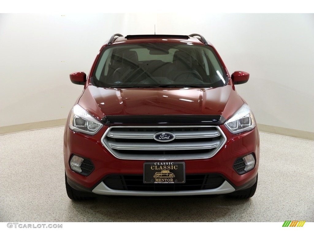 2018 Escape SEL 4WD - Ruby Red / Charcoal Black photo #2