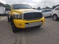 2008 Detonator Yellow Dodge Ram 1500 Laramie Quad Cab 4x4  photo #18