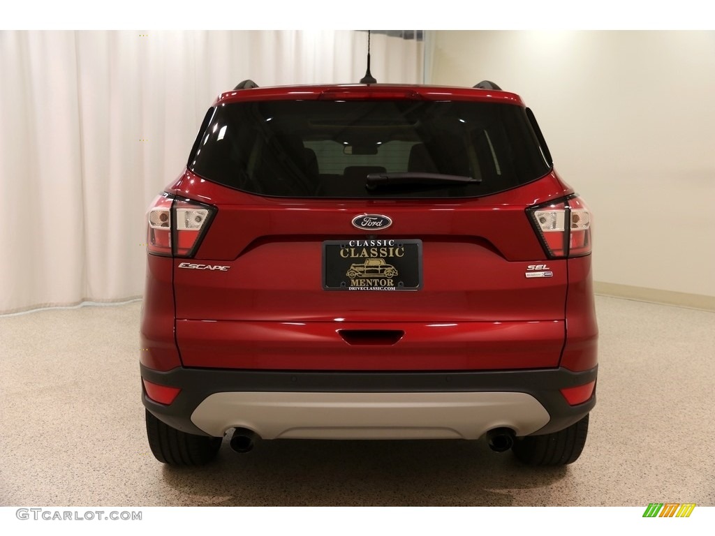 2018 Escape SEL 4WD - Ruby Red / Charcoal Black photo #18