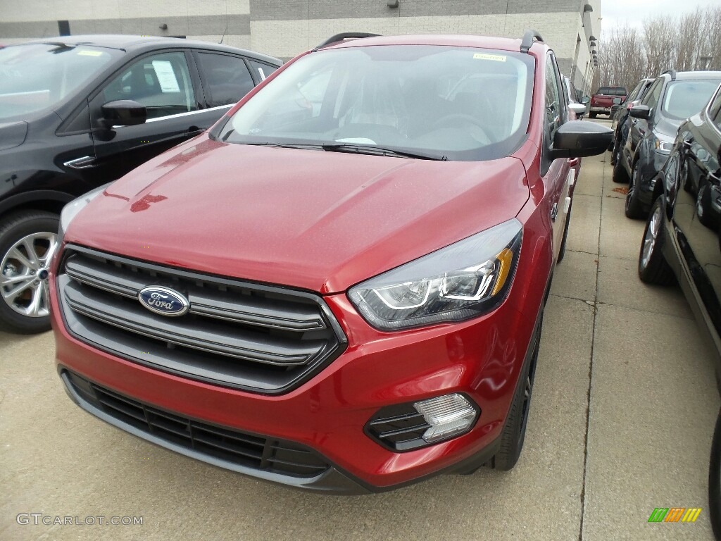 2019 Escape SEL 4WD - Ruby Red / Medium Light Stone photo #1