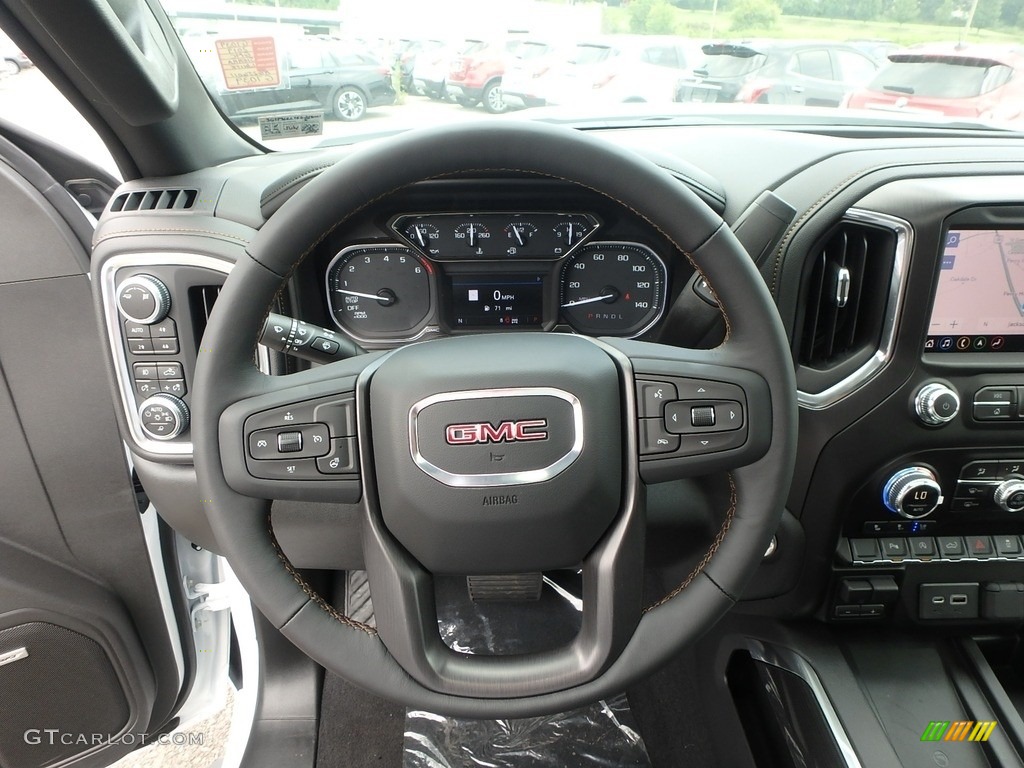 2019 GMC Sierra 1500 AT4 Crew Cab 4WD Steering Wheel Photos