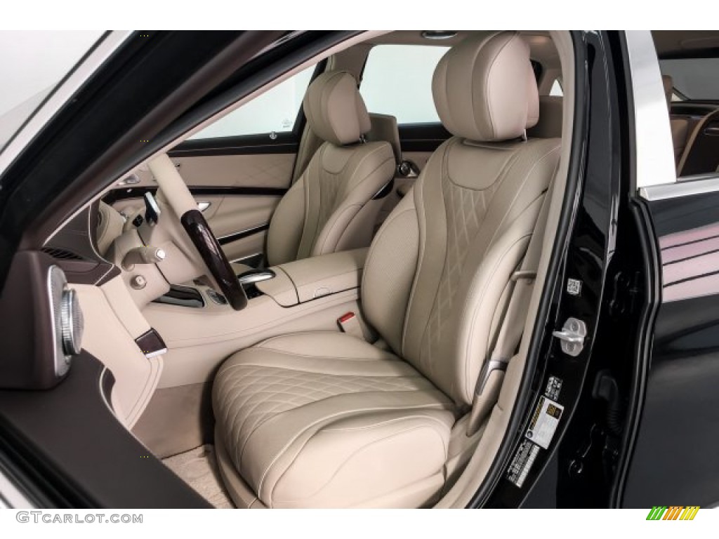 Silk Beige/Espresso Brown Interior 2018 Mercedes-Benz S Maybach S 560 4Matic Photo #134369378
