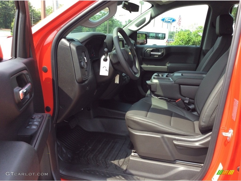 Dark Ash/Jet Black Interior 2019 Chevrolet Silverado 1500 WT Double Cab Photo #134369514