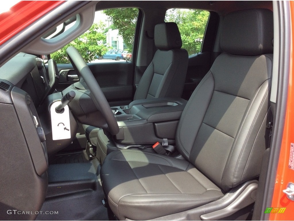 Dark Ash/Jet Black Interior 2019 Chevrolet Silverado 1500 WT Double Cab Photo #134369532