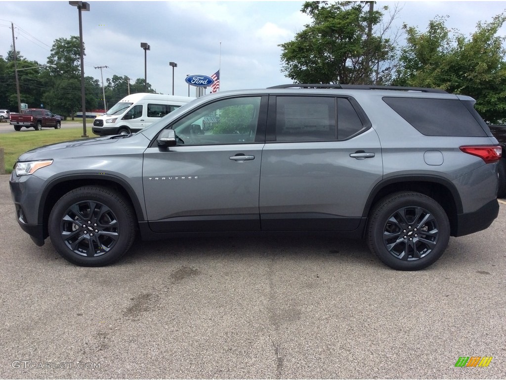 Satin Steel Metallic 2020 Chevrolet Traverse RS AWD Exterior Photo #134369811