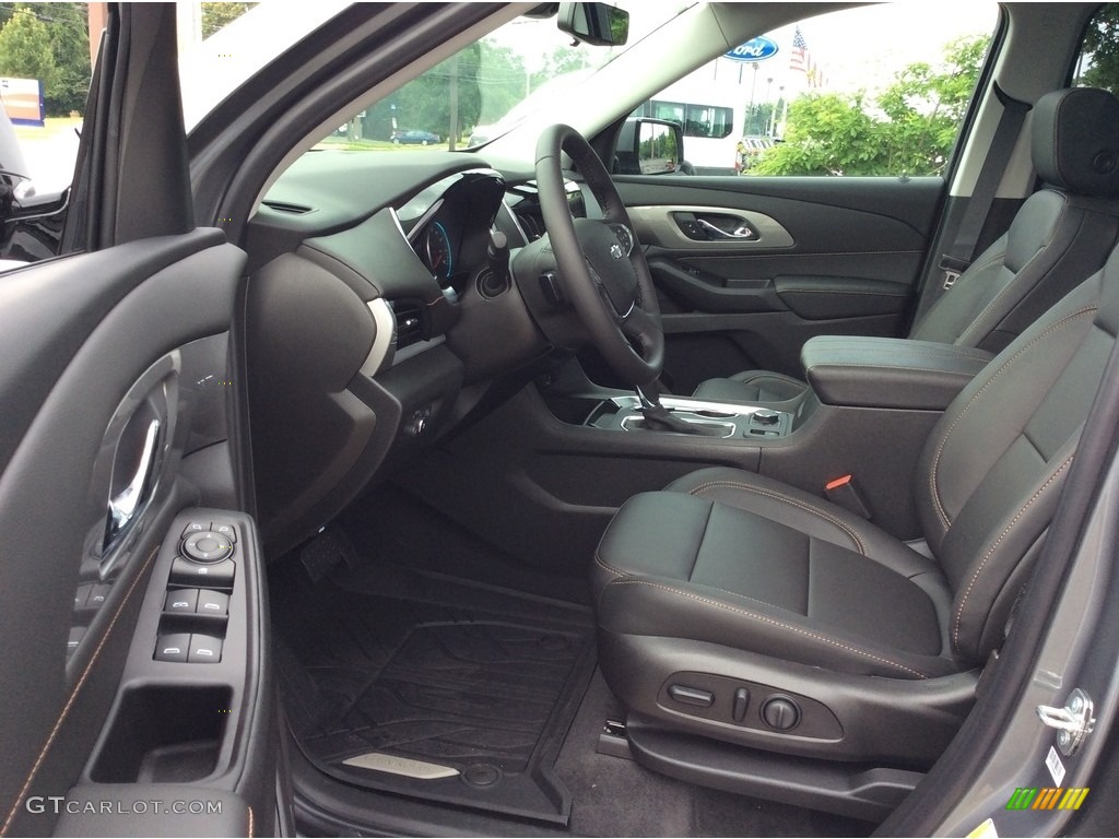 Jet Black Interior 2020 Chevrolet Traverse RS AWD Photo #134369899