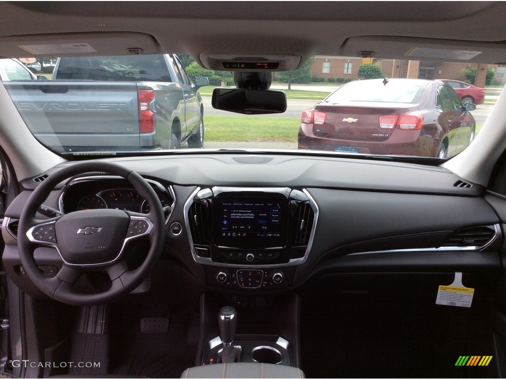 2020 Chevrolet Traverse RS AWD Jet Black Dashboard Photo #134369943