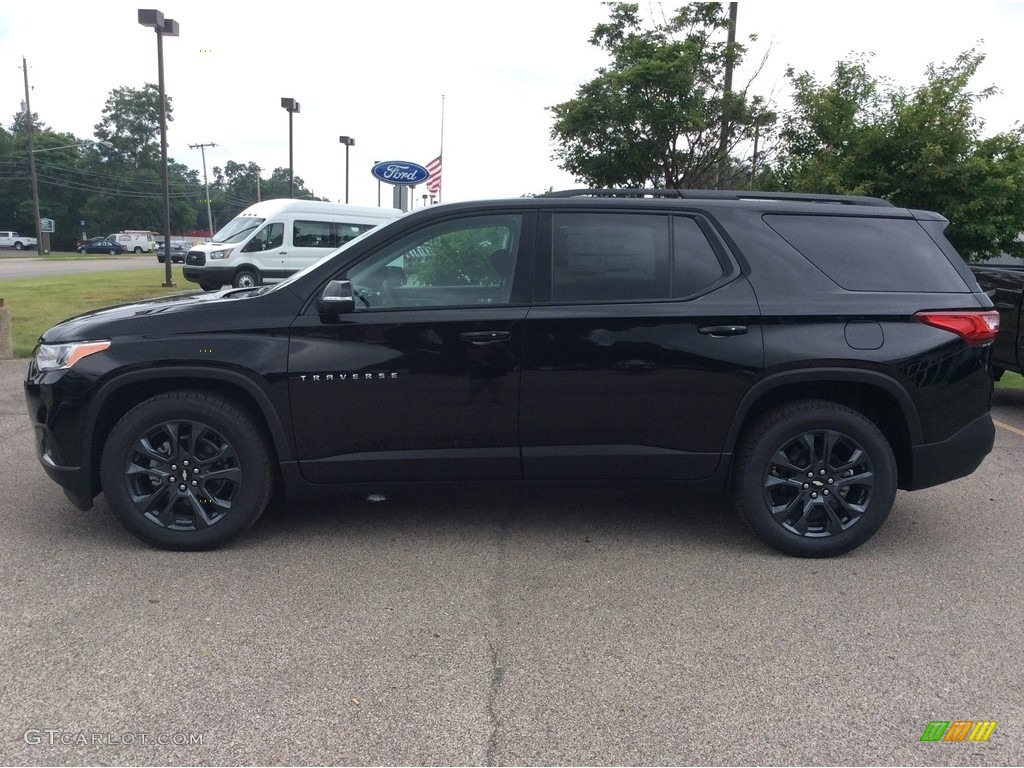 Mosaic Black Metallic 2020 Chevrolet Traverse RS AWD Exterior Photo #134370366