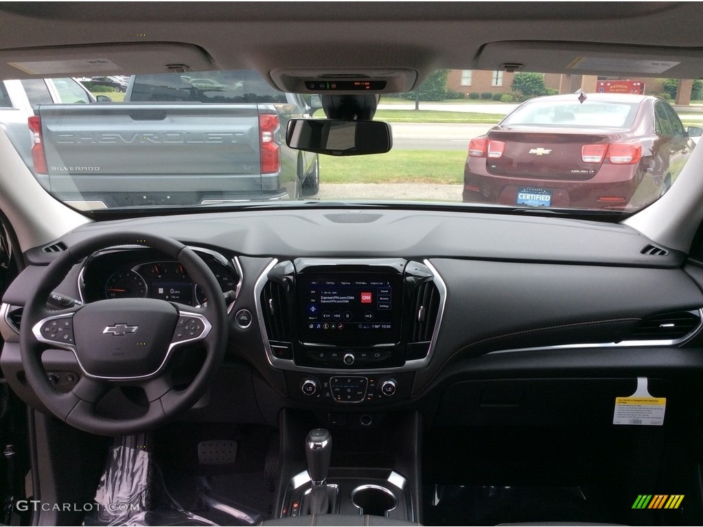 2020 Chevrolet Traverse RS AWD Jet Black Dashboard Photo #134370504