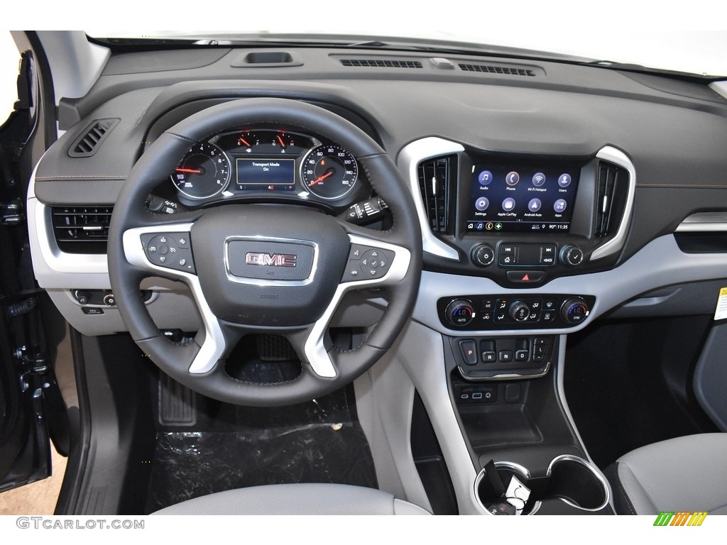 2020 GMC Terrain SLT AWD Medium Ash Gray/Jet Black Dashboard Photo #134372529