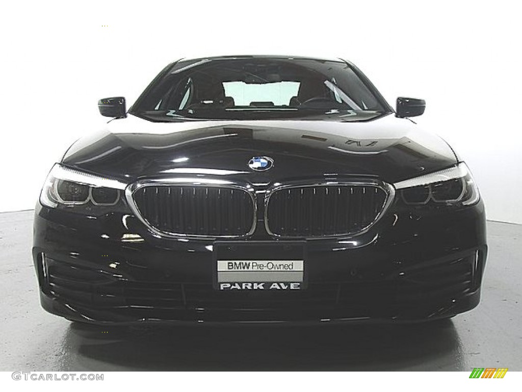 2019 5 Series 530i xDrive Sedan - Jet Black / Cognac photo #5