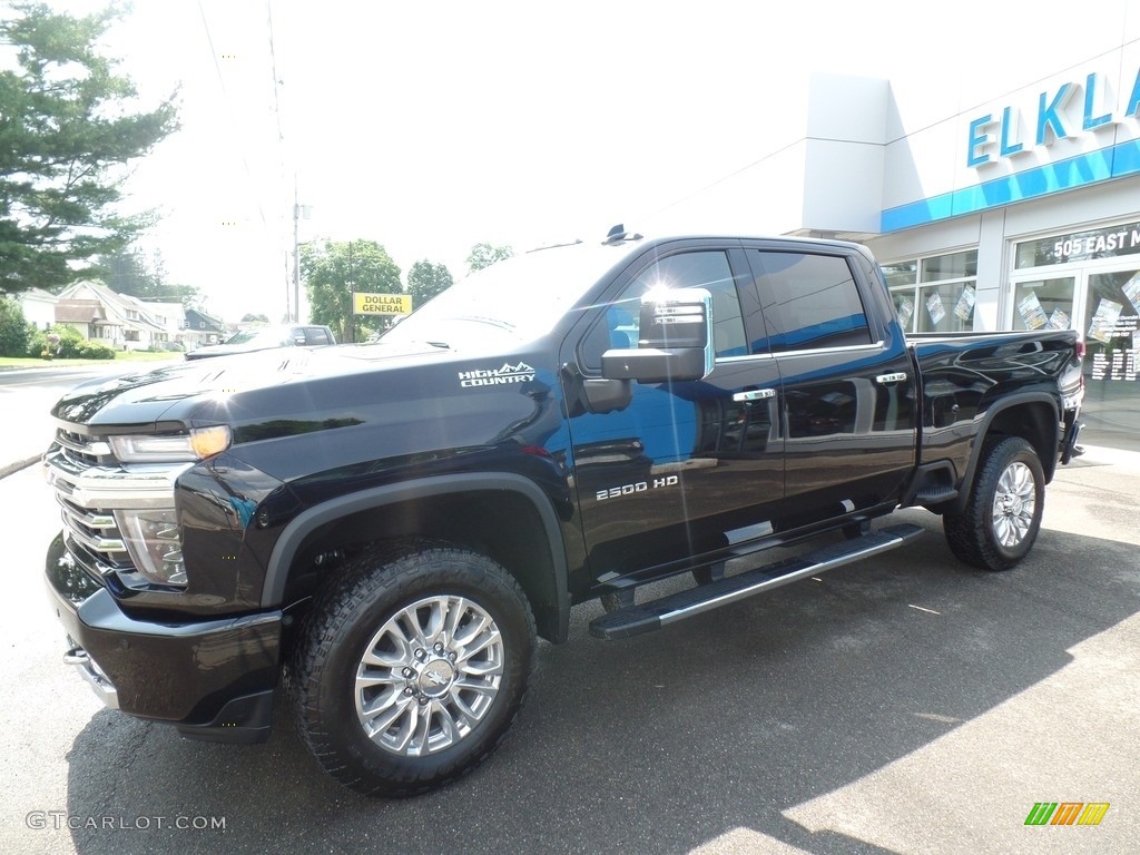 2020 Silverado 2500HD High Country Crew Cab 4x4 - Black / Jet Black/­Umber photo #4