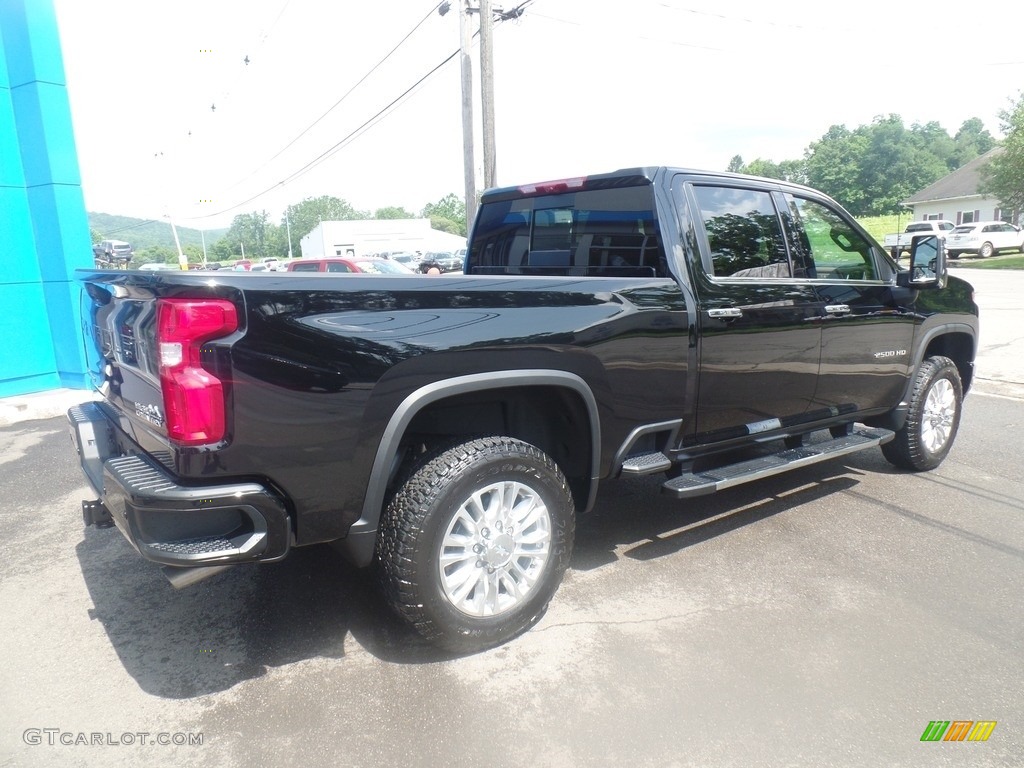 2020 Silverado 2500HD High Country Crew Cab 4x4 - Black / Jet Black/­Umber photo #8