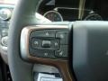 Jet Black/­Umber Steering Wheel Photo for 2020 Chevrolet Silverado 2500HD #134378004