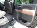 Jet Black/­Umber Door Panel Photo for 2020 Chevrolet Silverado 2500HD #134378397