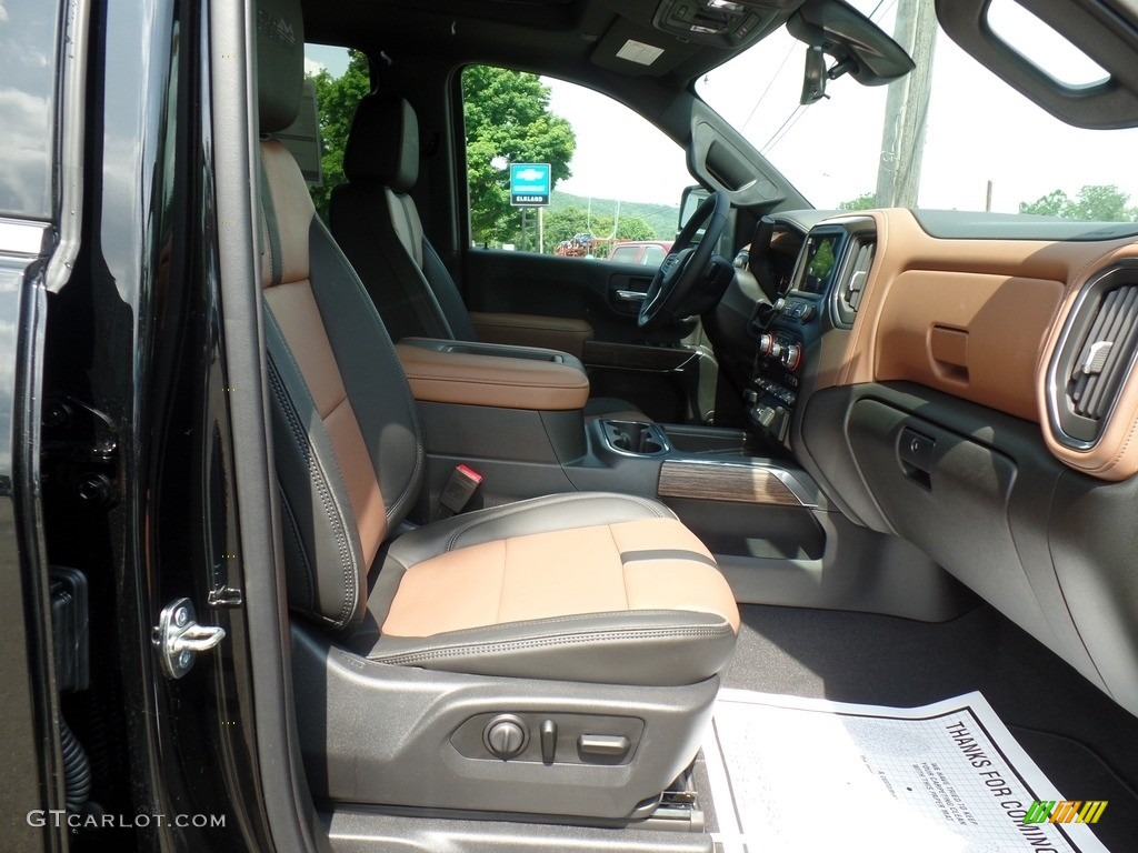 Jet Black Umber Interior 2020 Chevrolet Silverado 2500hd
