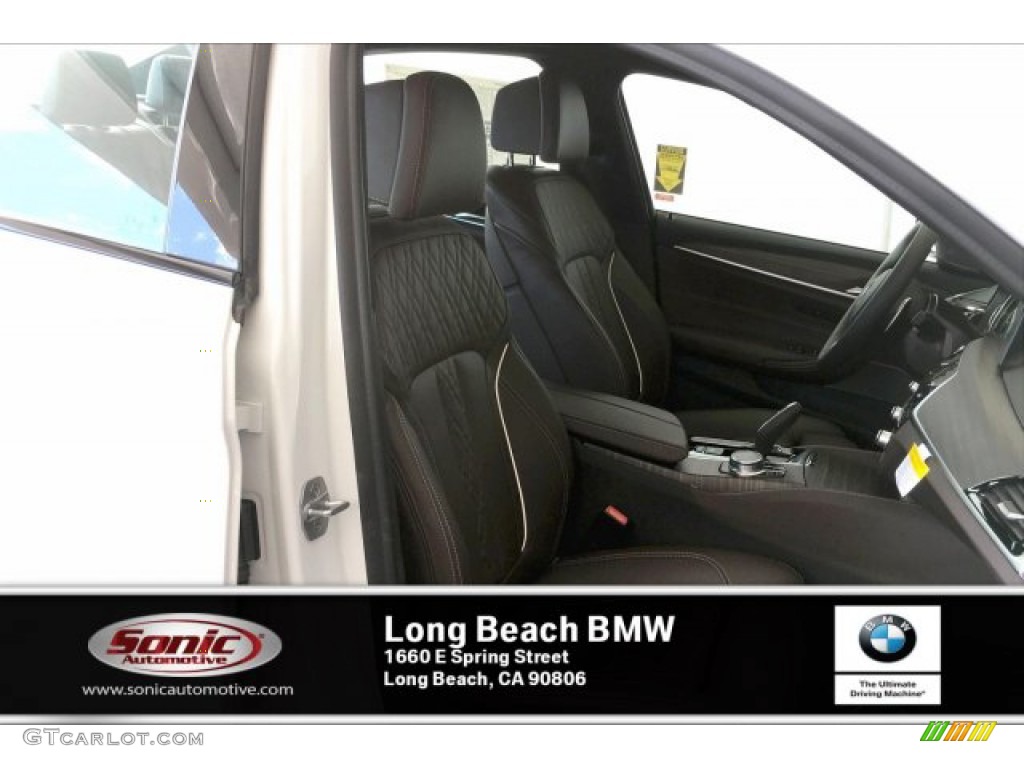 2019 5 Series 540i Sedan - Alpine White / Mocha photo #7